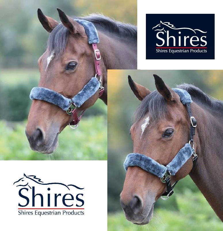 Shires Licol avec Mouton Synthetique - SHOPHORSE